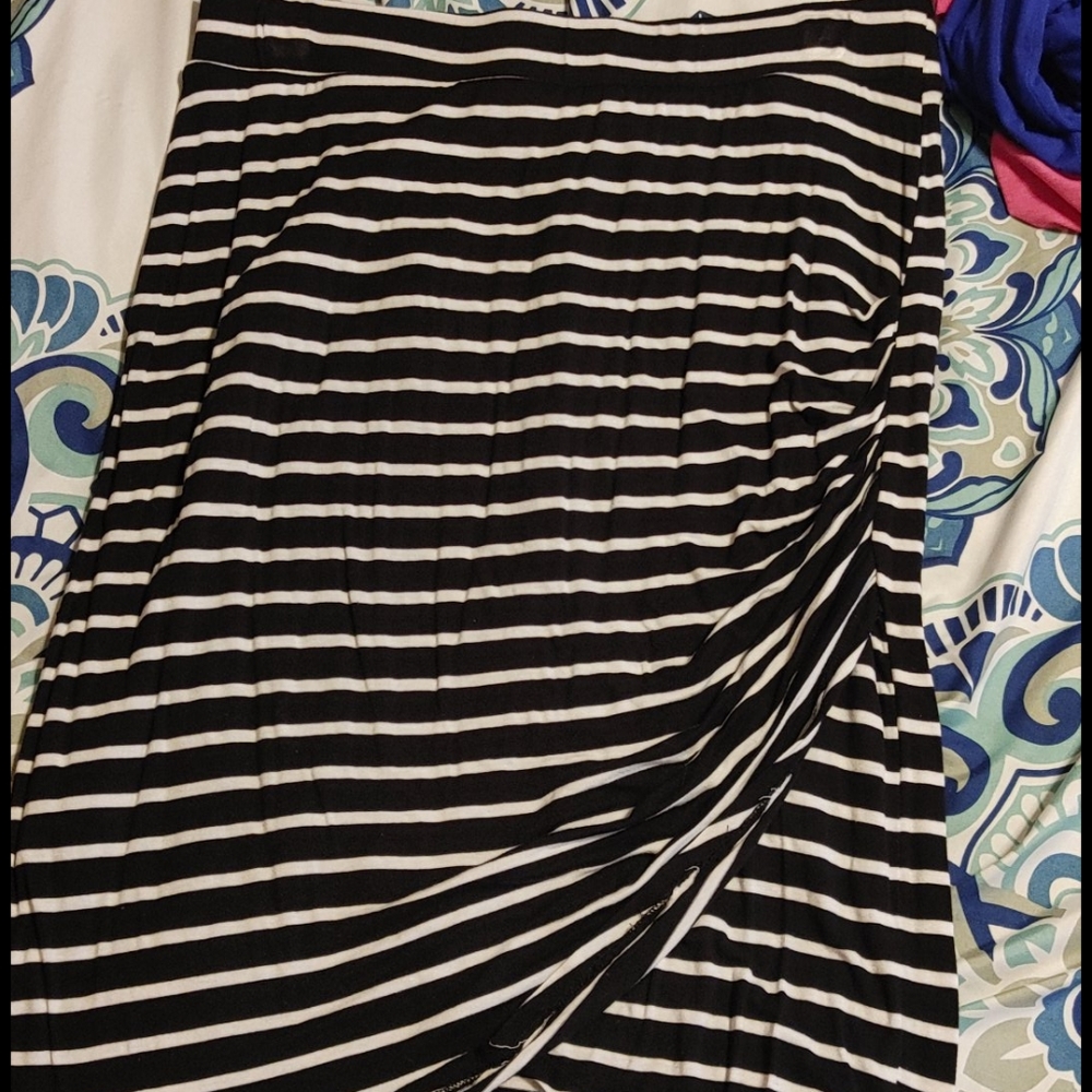 Striped skirt